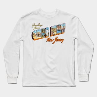 Greetings from Cape May New Jersey Long Sleeve T-Shirt